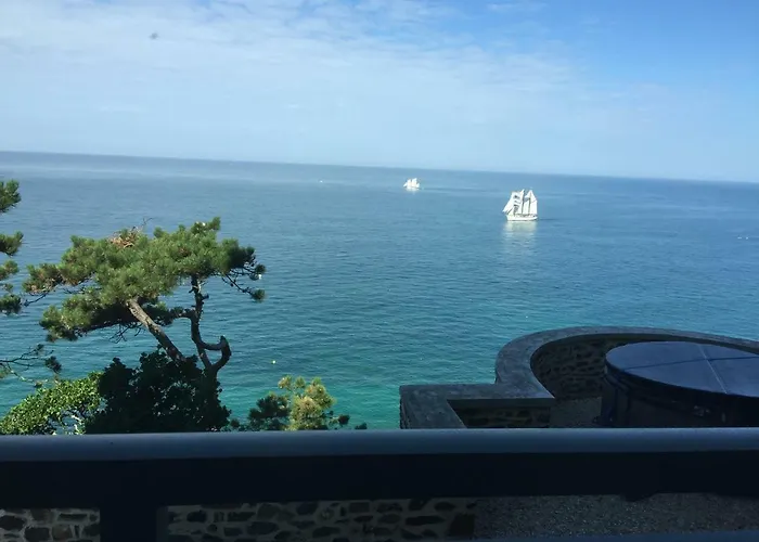 - Les Roches Grises - Luxuseuse Face Mer Avec Et Jardin Panoramique * Granville