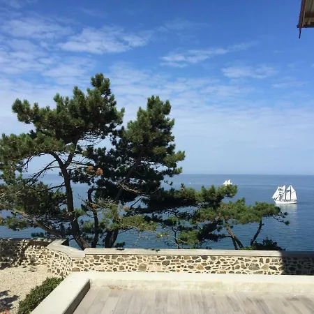 Pensjonat - Les Roches Grises - Luxuseuse Face Mer Avec Et Jardin Panoramique Granville