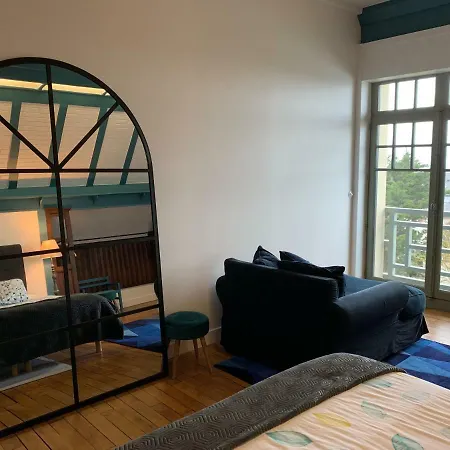 Pensjonat - Les Roches Grises - Luxuseuse Face Mer Avec Et Jardin Panoramique Granville