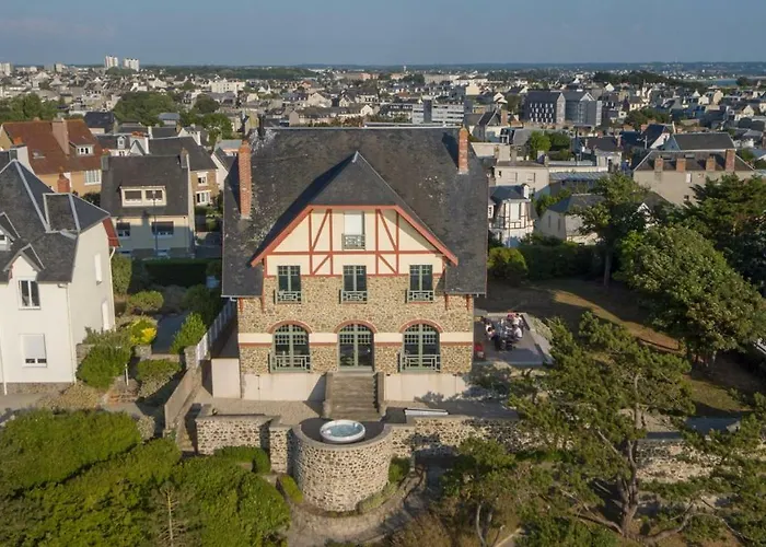 - Les Roches Grises - Luxuseuse Face Mer Avec Et Jardin Panoramique Pensjonat *